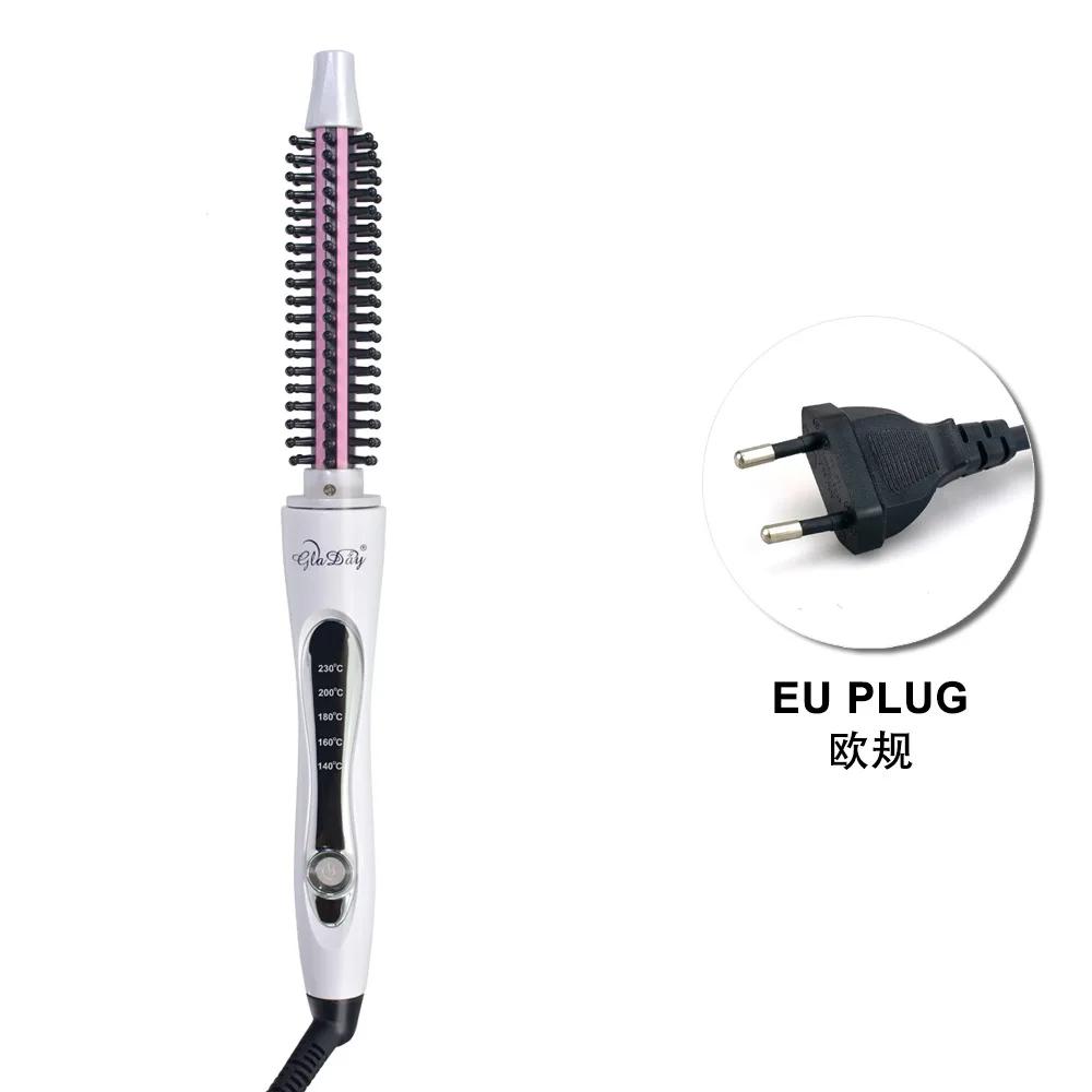 Bestseller Household Electric Curling Comb Dual-purpose Women's Curly Hair Lazy Short Hair Care Fluffy Perm Hair Buckle Inward