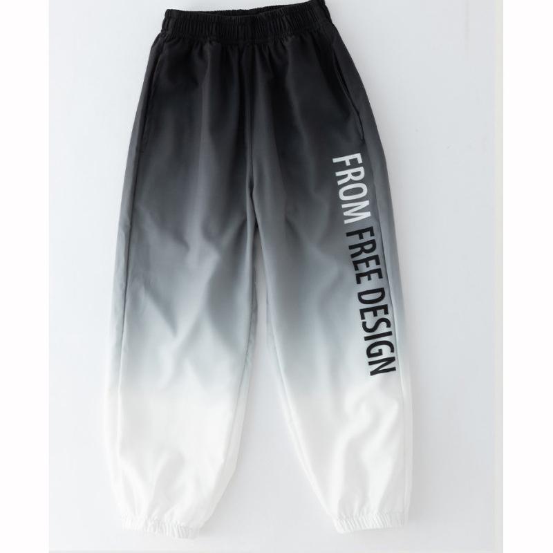 Costum Casual de Vară pentru Adolescenți Băieți Costum de Trening cu Gradient pentru Copii Tricou Pantaloni