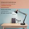 Amerikanische LED-Tischleuchte mit Augenschutz - Clip-on, Faltbar, Teleskoparm für Studium & Arbeit