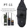 ABBREE Double Radio Shoulder Harness Holster Chest Holder Radio Case Vest Rig for Baofeng Motorola Midland Cobra 2-Way Radio Walkie Talkie