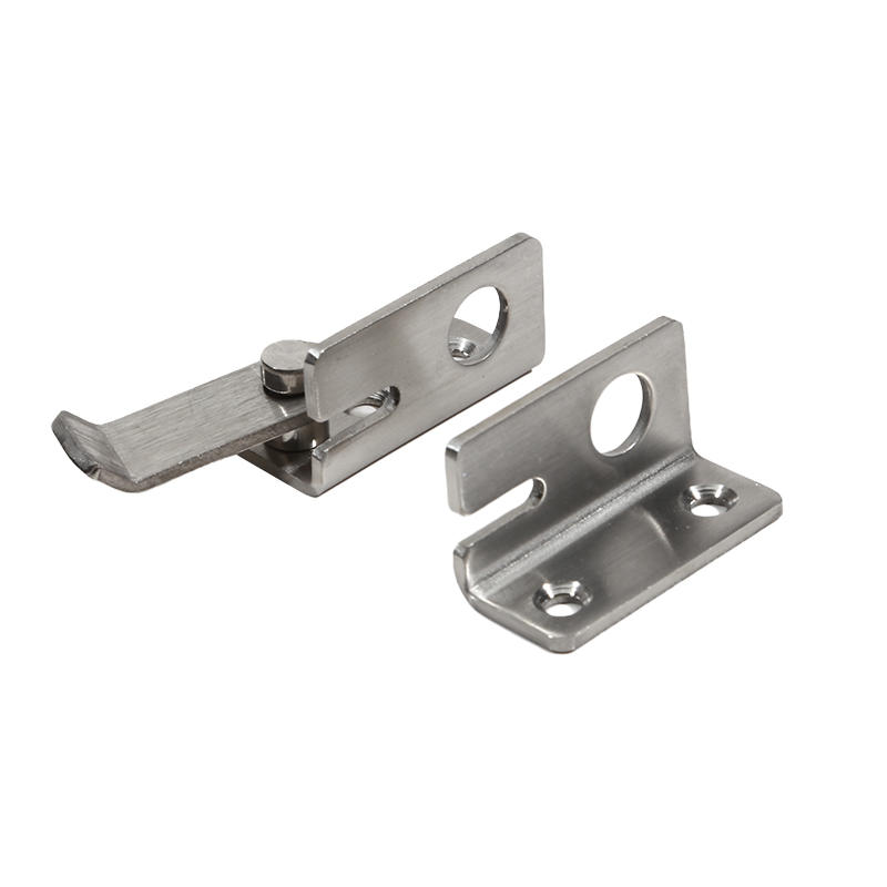 1PC Stainless Steel Anti-Theft Latch Stainless Steel Pin Door Latch Right-Angle Sliding Door Latch Pin Pet Cage Safety Door Bolt Latch