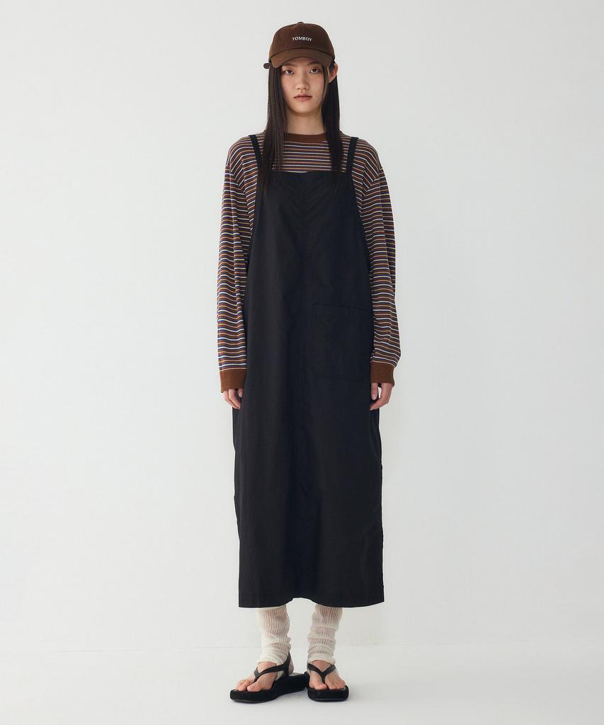 STUDIO TOMBOY Back Buckle Layered Dress_Black 91F6241781