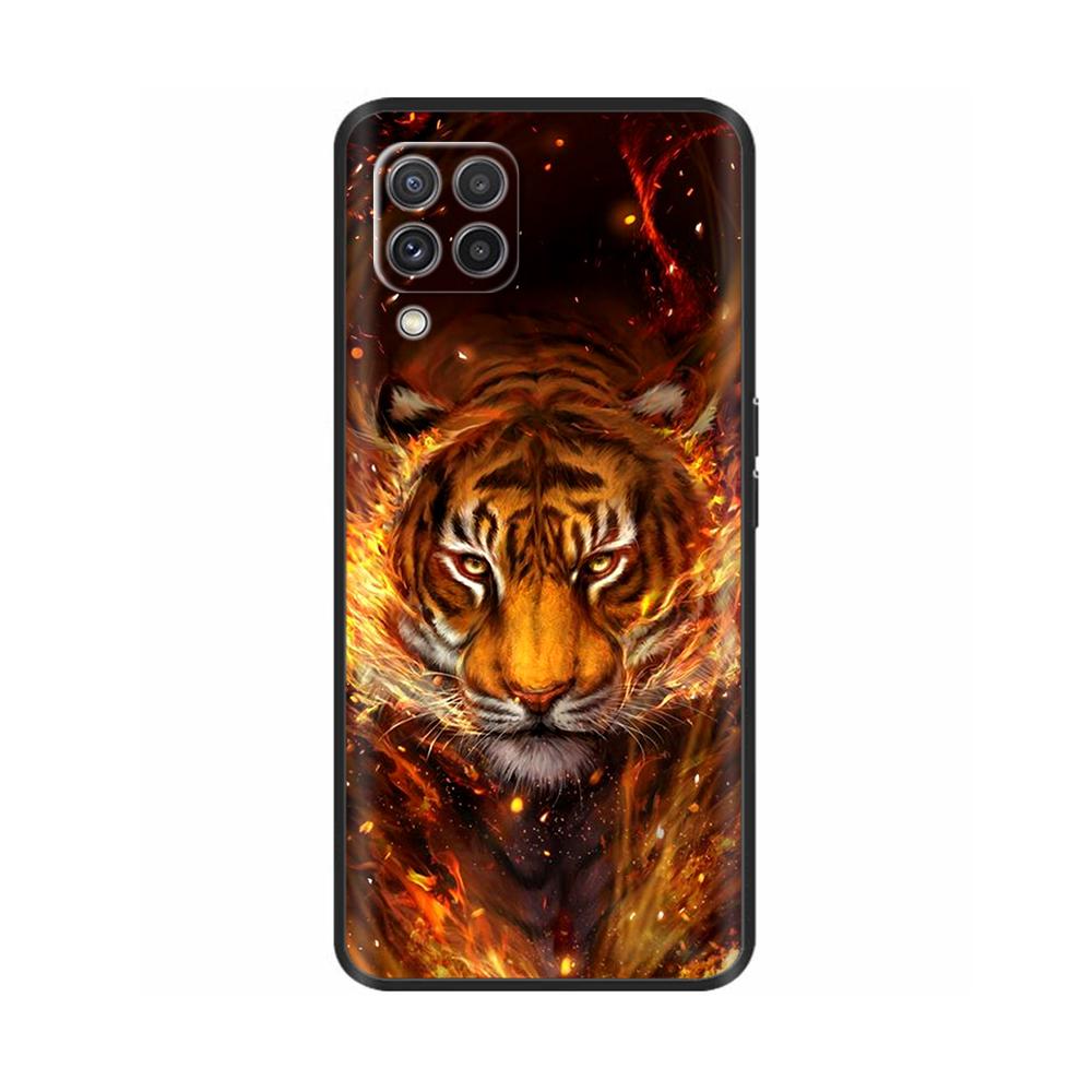 For Samsung Galaxy A12 Case 6.5'' Stylish Painted Cover Soft Silicone Phone Case For Samsung A12 M12 SM-A125F A127F N125F Coque