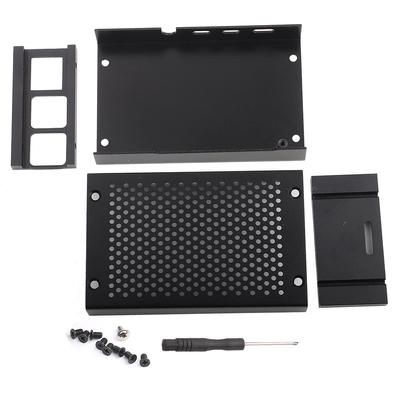 Aluminum Alloy Case Motherboard Protection Electronic Components Lightweight for Raspberry Pi4