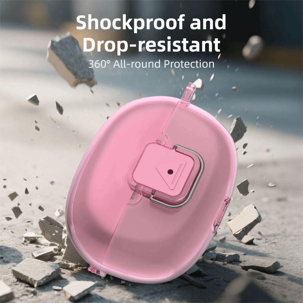 with Keyring Earphone Case Anti-Fall Headphone Protective Case for SHOKZ Open Dots ONE Travel