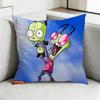 MadnessS IInvader Zim Gir Pillow Case Square DoubleSided Sofa Cushion Cover Bedroom Bedside Pillow Gift