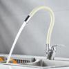 Zhu Chuang Jing Pin Hot & Cold Kitchen Faucet with Universal Swivel Spout