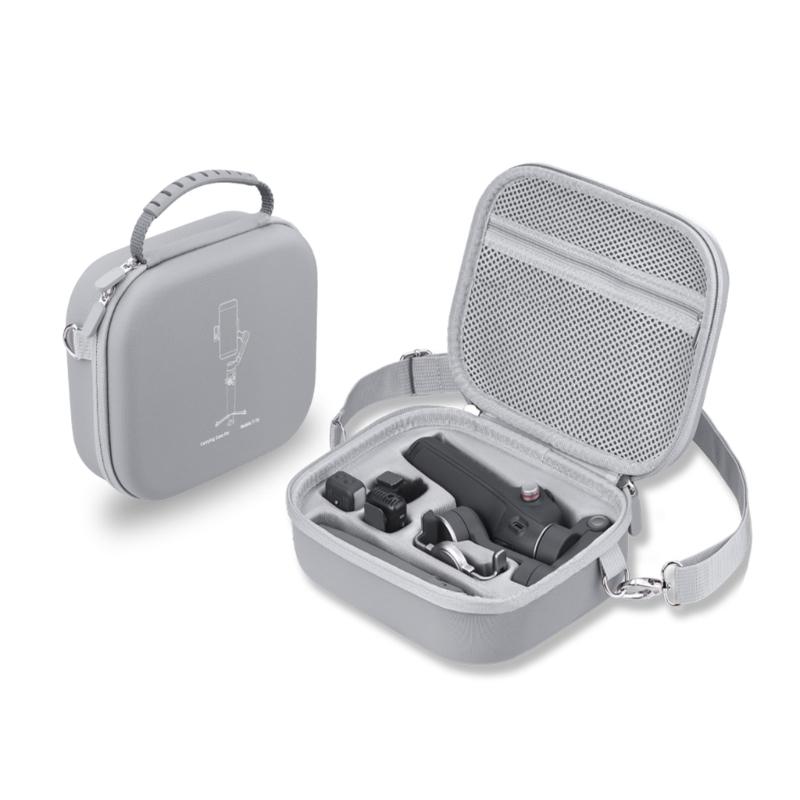 Protective Carrying Case for Mobile 7/7P Handheld Stabilizers with Soft Lining and Mesh Pocket for Accessories