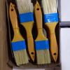 Plastic Handle Brush Set: Paint, BBQ Sauce, Cleaning, Dusting, Nylon Bristle.