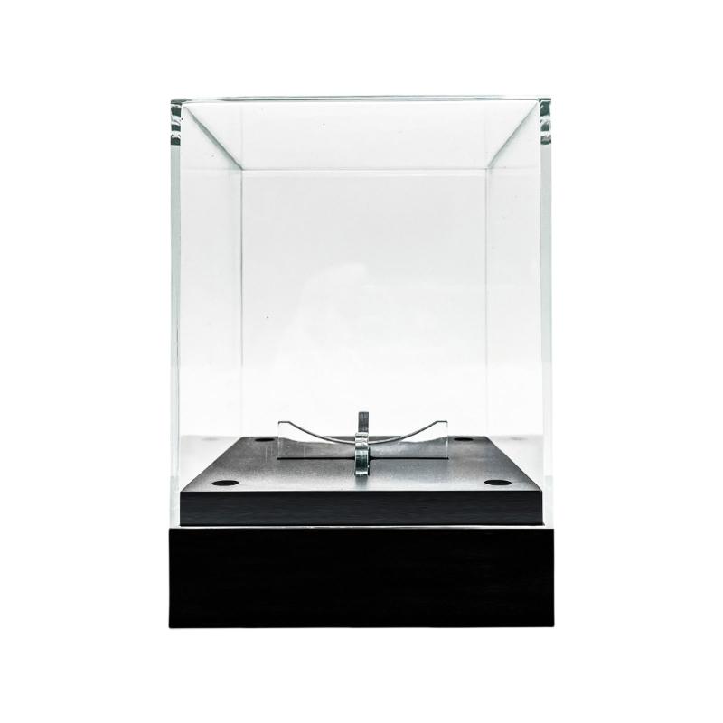 Acrylic Baseball Display Case with Led Light Baseball Holder Display Box Square Display Holder Dustproof Baseball Case 1