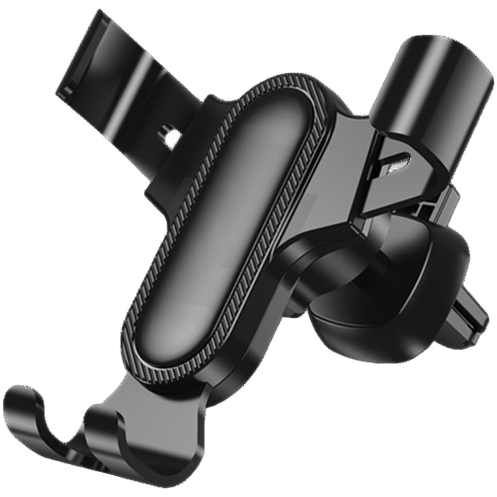 Gravity Lock Magnetic Phone Holder for Car Air Vents Compatible with For 4 7 To 6 9 Inch Smartphones Soft Silicone Protection