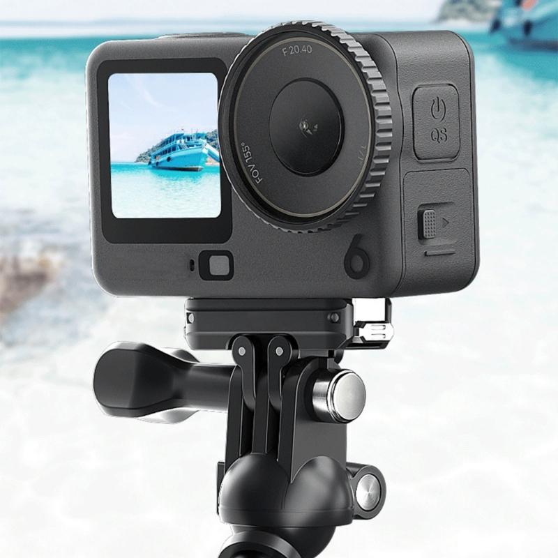 Action-Kamera Schnelle Lösungsbefestigung Bidirektionales Magnetverschluss Leicht 360 Grad Drehbar Staubdicht für Sportaufgaben