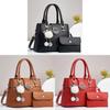 Oversized Pu Crossbody Bag With Multiple Compartments For Daily Wear