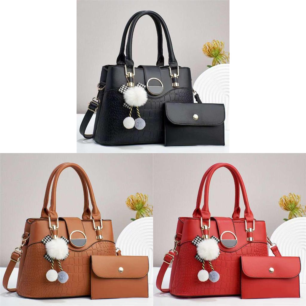 Oversized Pu Crossbody Bag With Multiple Compartments For Daily Wear
