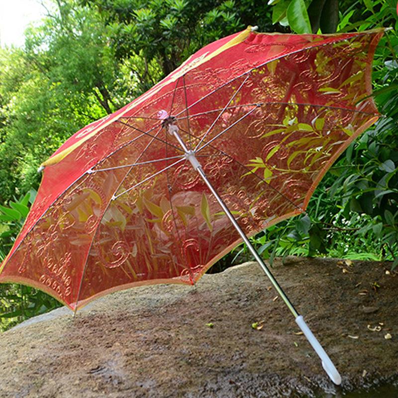 1PC Embroidered Photography Prop Toy Gifts For Girls Decorative Umbrella Dance Accessories Large Size Lace Umbrella