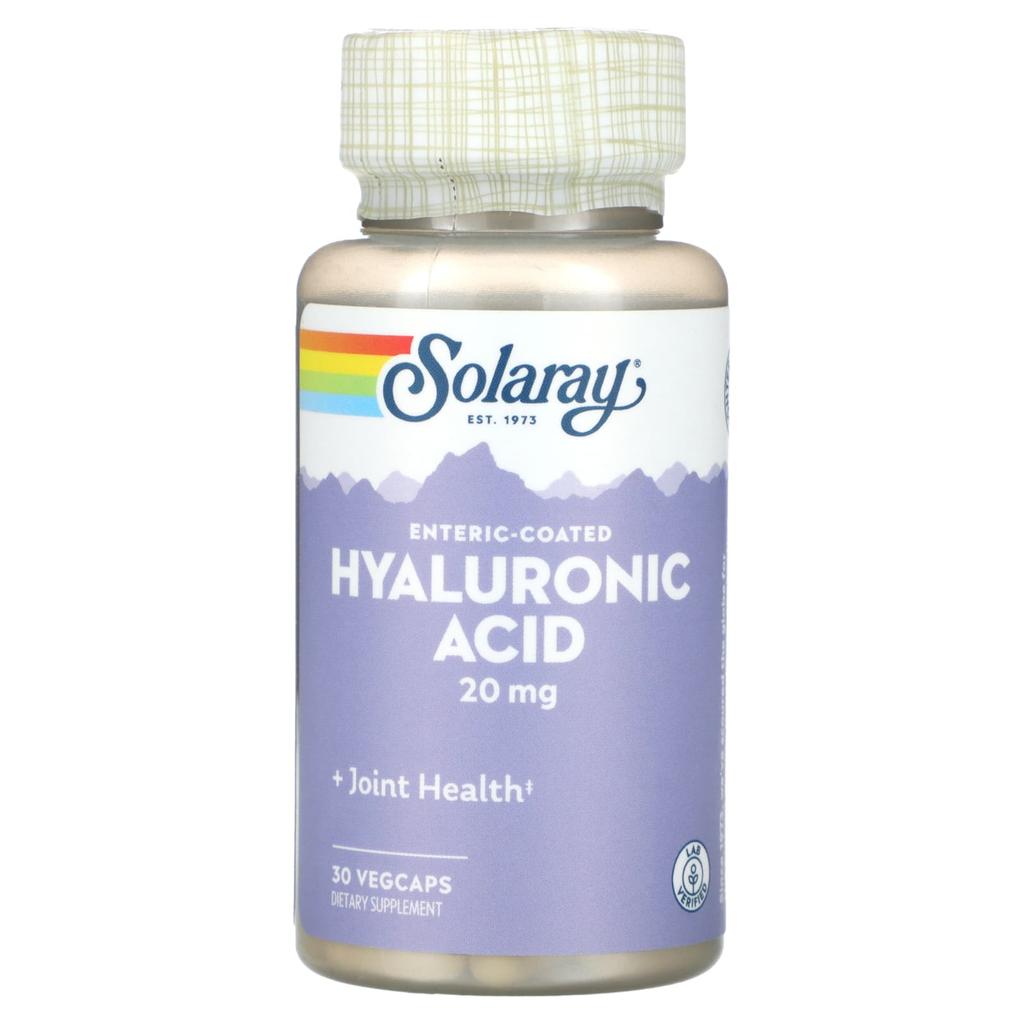 Enteric Coated Hyaluronic Acid, 20Mg, 30 Veggie Capsules