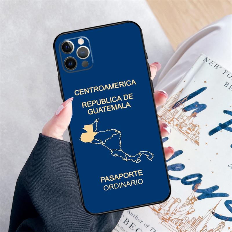 Guatemala Flag Phone Case For iPhone 14 15 16 Pro Max 12 13 Mini 11 Pro Max XR 15 16 Plus 16e Cover Coque