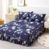 Bed Sheet Lace Skirt Elastic Fitted Double Bedspread Mattress Cover Home Pillowcase Bedding Set Bedsheet