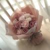 Preserved Rose & Carnation Bouquet - Perfect Birthday or Valentine's Gift for Mother, Teacher, or Girlfriend