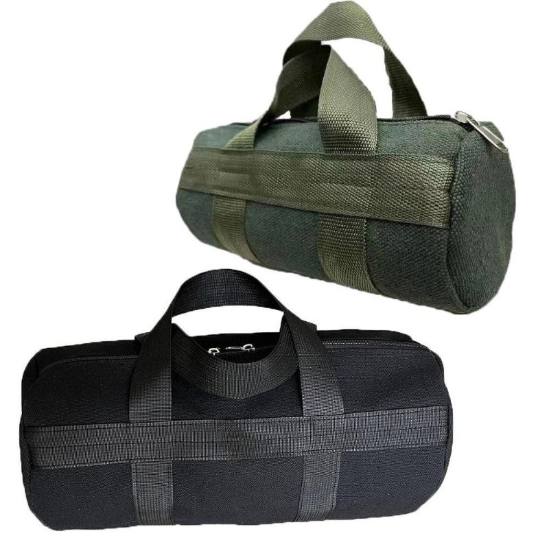 Heavy Duty Electrician Tool Bag Thick Canvas Multi-pocket Portable Waterproof Organizer for Carpenter Maintenance Workers