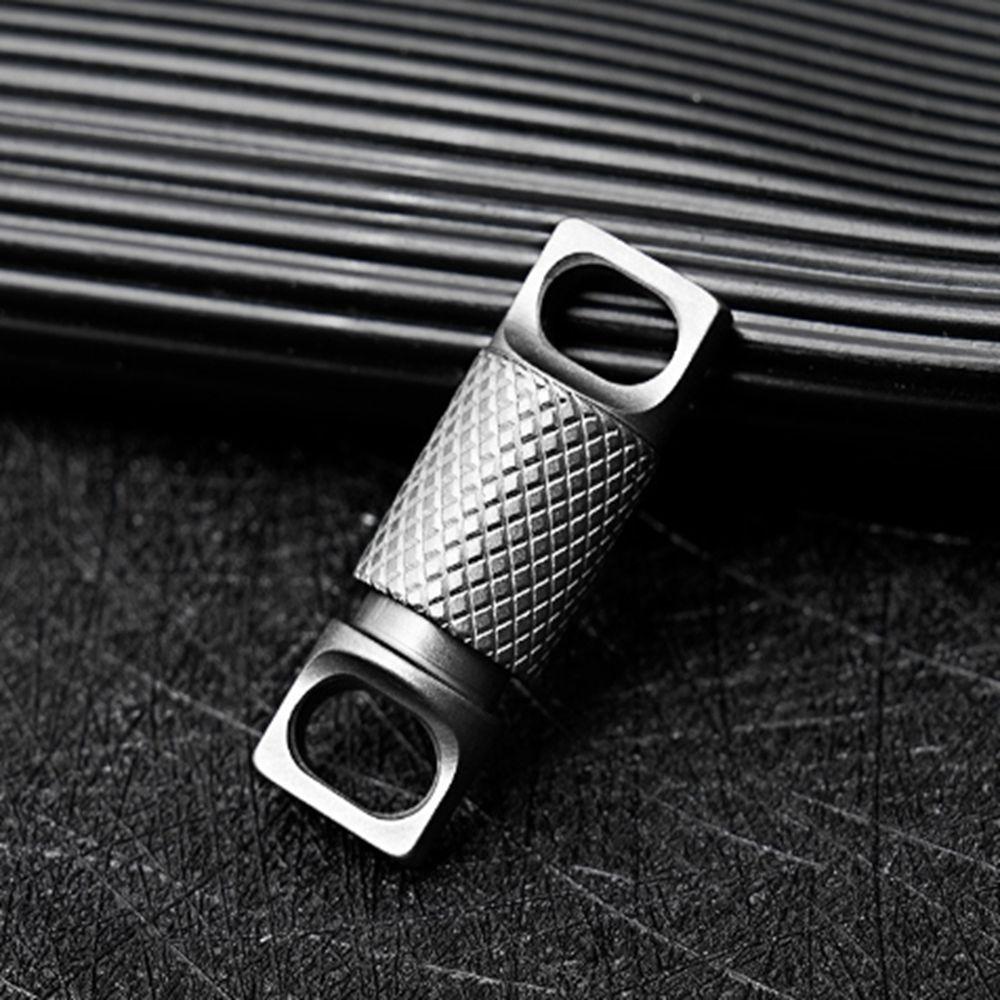 Portable Brass Keychain Ultra-light Car Key Ring New Titanium Alloy Keychain Outdoor Small Tool