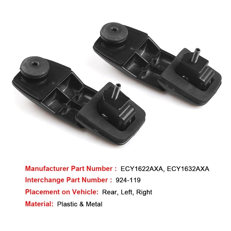 Rear Window Liftgate lass Hinge Set Right&Left for e Tailgate Rear for  lass Replace# ECY1-622-AXA ECY1-632