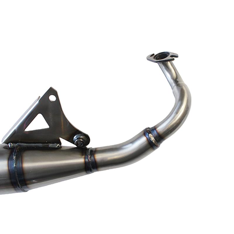 For JOG 90 Motorcycle V8 Exhaust Pipe with Deep Racing Sound High Performance Full Exhaust System