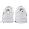 Nike Air Force 1 07 Premium Molten Metal Swoosh Pack - Chrome Unisex Sneakers White Black FV3616-101