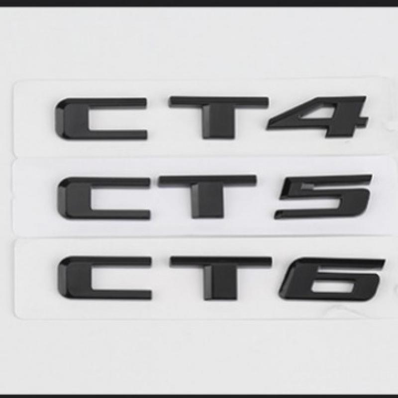 Cadillac CT4/CT5/CT6 AWD 40T XTS ATSL Rear Plastic Emblem for Car Modification