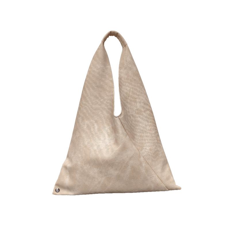 

Зимняя новая сумка-тоут в стиле ленивого ветра, женская текстурная повседневная сумка через плечо большой вместимости, нишевый дизайн, портативная женская сумка хаки