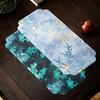Chinese-Style Retro Zen-Inspired Double-Sided Waterproof And Non-Slip Tea Table Mat, Dry Brewing Mat, Long Table Runner