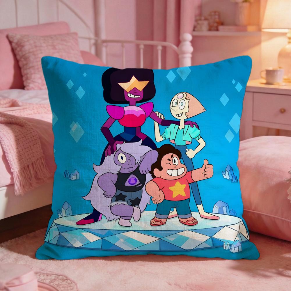 Steven Universe FFutures Cushion Cover Premium Comfort Reversible Pillow Cove Two In One Design For Any Room Car Interior