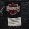 Harley Davidson Short Sleeve T-shirt 3XL Black Big Size Men's Used