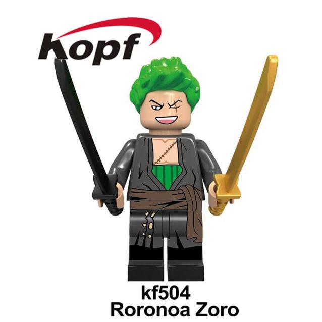 Minifigures Anime Film and Television Series One Piece King Luffy Solonna Beauty Robin Building Blocks Toys for Kids