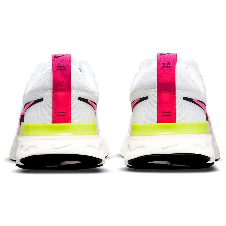 Nike React Infinity Run Flyknit 2 'Rawdacious' (Unisex) White / Sail / Pink Blast / Black Running Shoes DJ5395 100