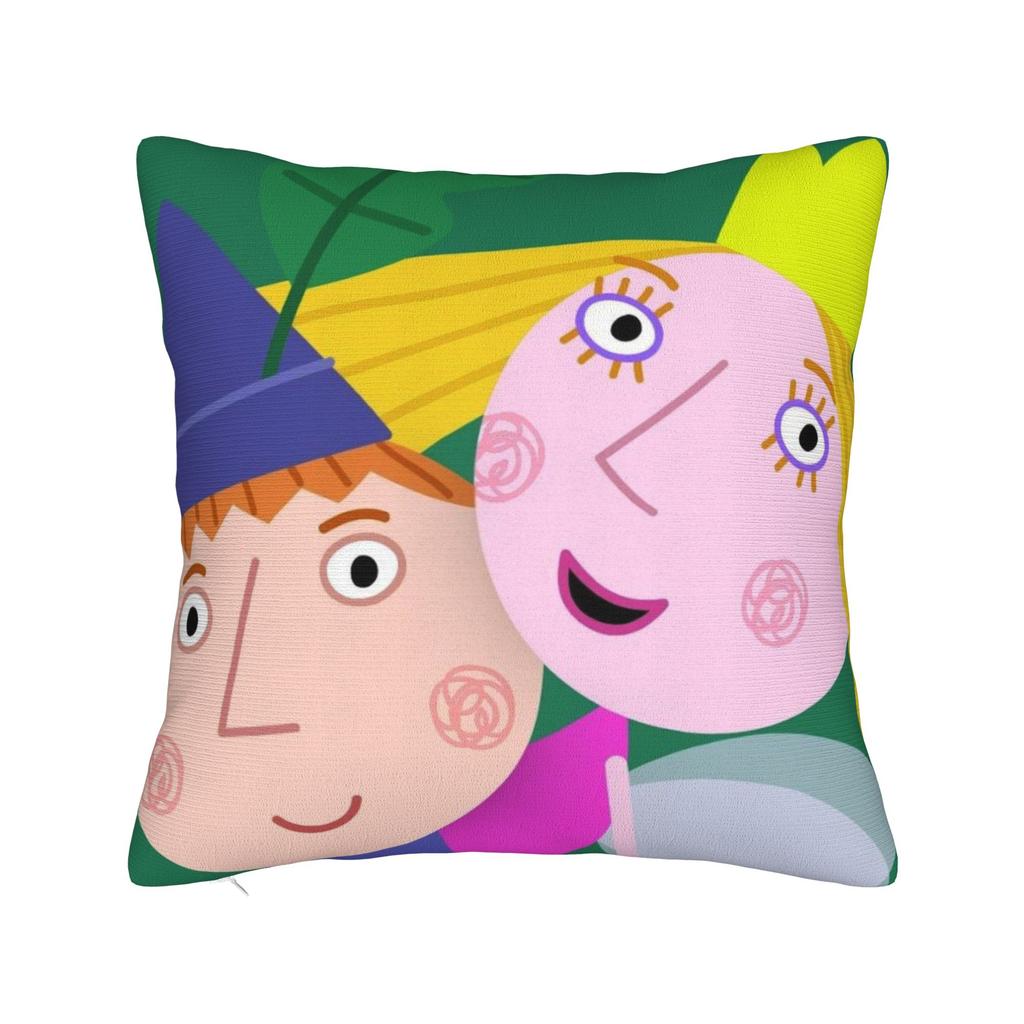 Království Bena a Hollyho ben y holly Povlak na polštář Potah na polštář Potahy na polštáře Měkké a Domácí dekorace Čtvercový Více velikostí