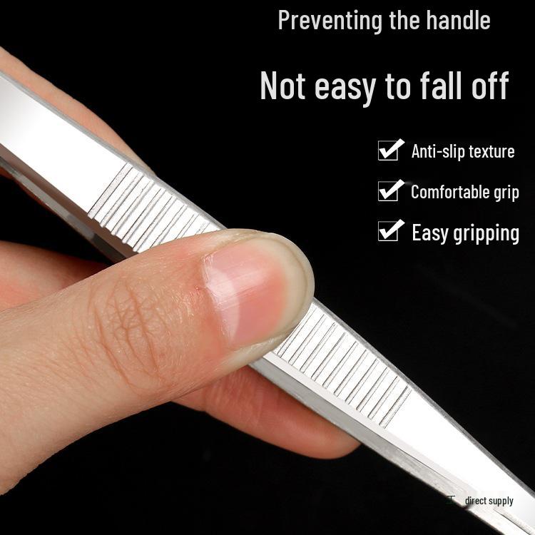 Extra Long Stainless Steel Tweezers for Aquatic Plants and Turtle Feeding