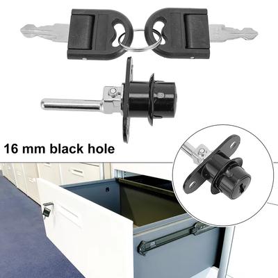 16/19mm Zylinderschlösser Möbel Schreibtisch Schublade Sockelschloss Büro Zuhause Aktenschrank Schloss Mit 2 Schlüsseln Möbelbeschläge