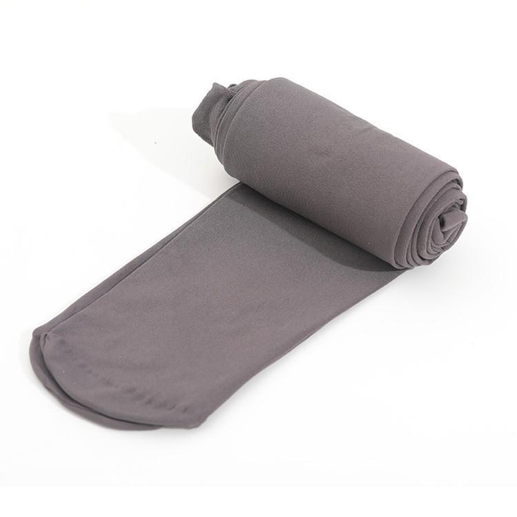 

Женские микропрозрачные колготки 80D из искусственного бархата для весны и осени One size серый