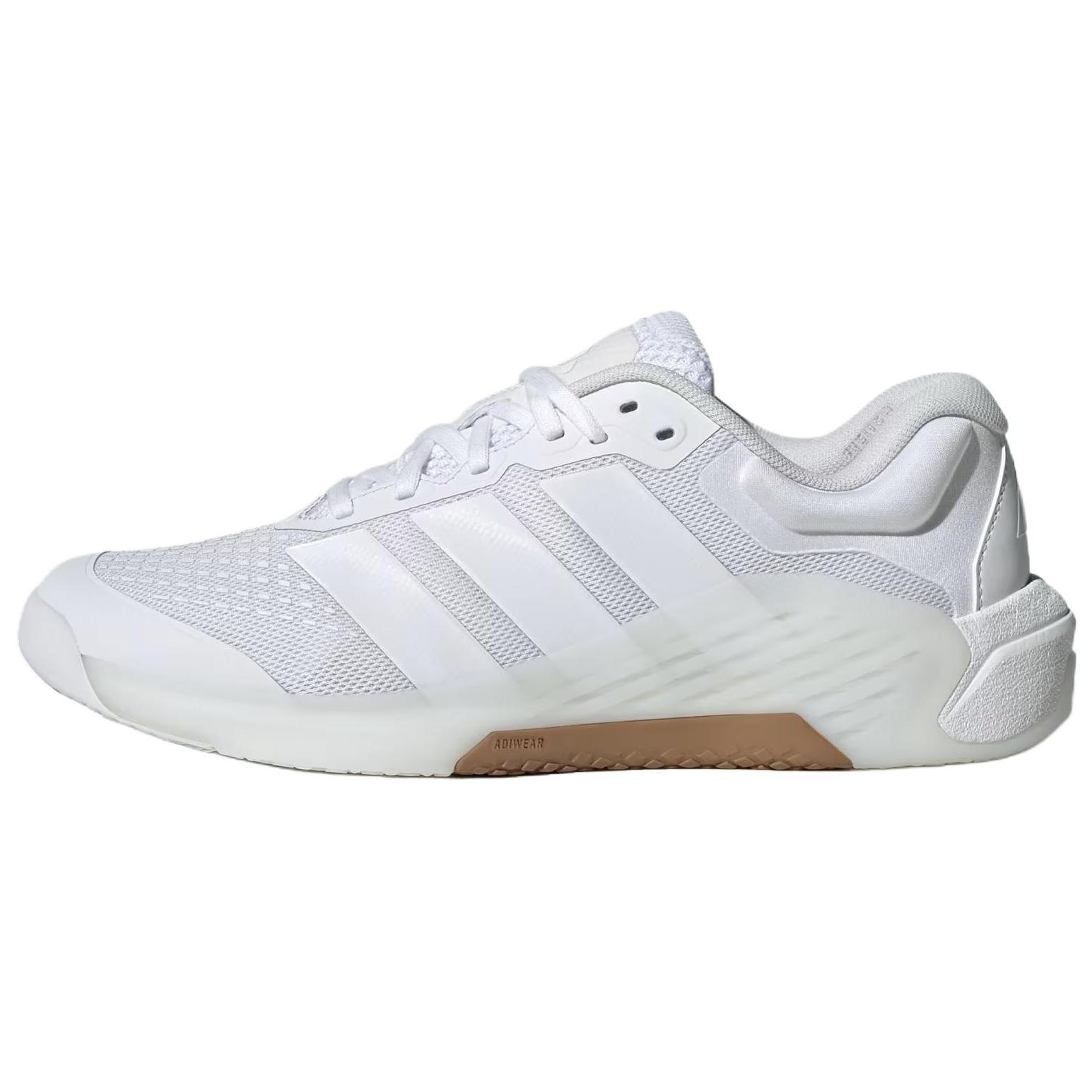 Adidas Dropset 4 Power Training Comfortable Fit Durable Breathable Support Training Shoes Women sneaker White JR4661 39⅓