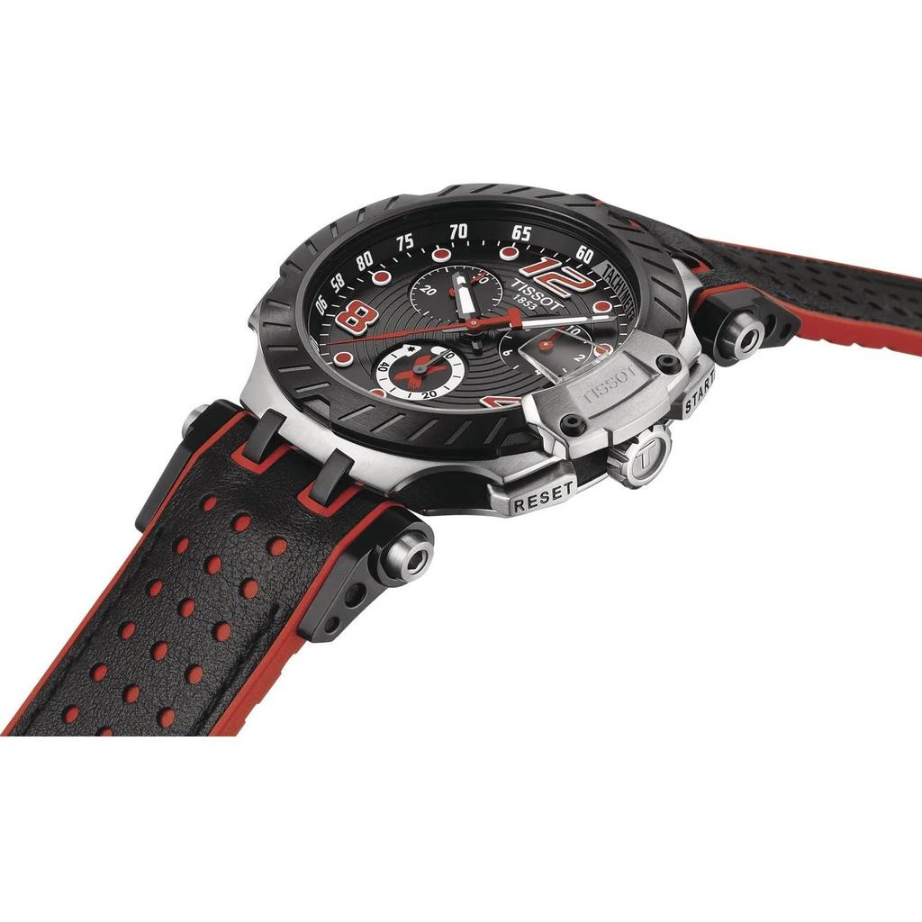 Tissot Race Collection Quartz Movement Men's Watches Watch 43mm 43*47.6mm Black Dial Stainless Steel Case T115.417.27.057.02