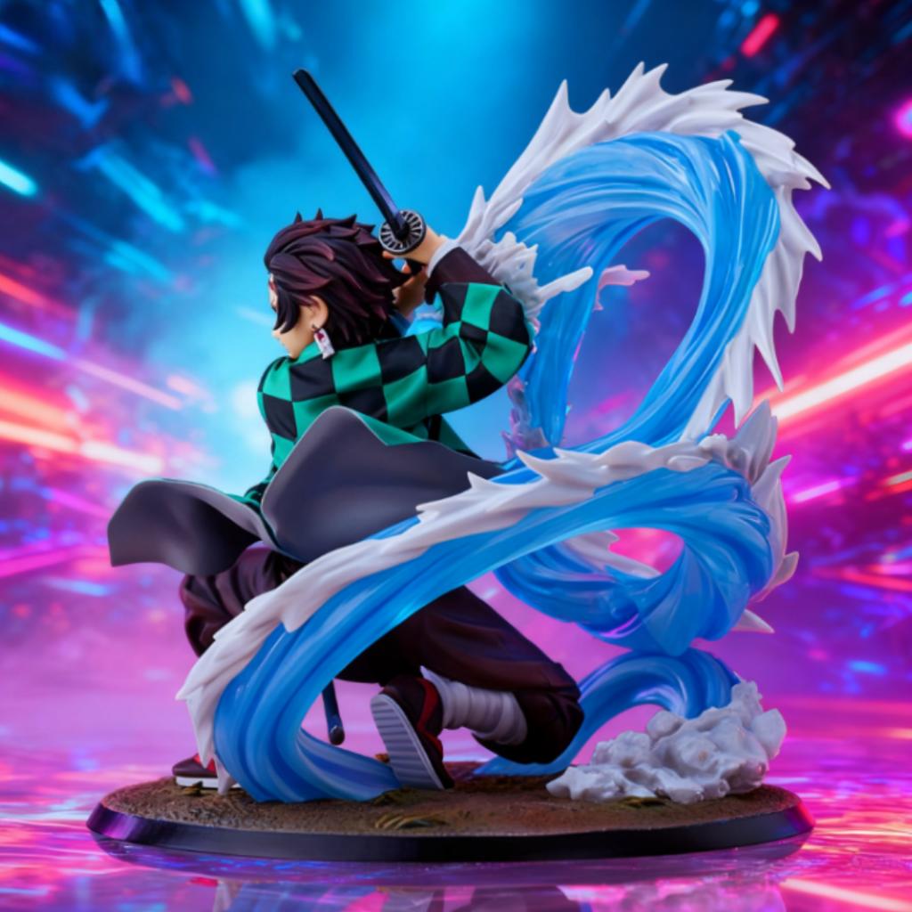 Anime Demon Slayer Blade Stove Door Charcoal Jiro High Quality Edition Model Box Set Handmade Toy Gift Anime Figure