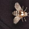 Insect Series Brooch Delicate Little Bee Brooches Crystal Rhinestone Pin Jewelry