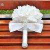 Satin Rose Flower Bouquet Romantic Artificial Rose Flower  Home Floral Decoration