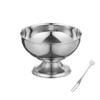 Outdoor Picnics Essential Portable Nonrust Steel Bowl for Salads Ice Creams Easy Cleaning Sturdy Multipurpose Design