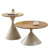Donzhu Nordic Cream Style Round Coffee Table