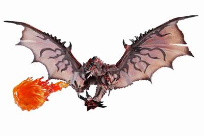 TAMASHII NATIONS Monster Hunter Rioreus Anniversary Ungefähr 400 mm große, bemalte, bewegliche Figur SHMonsterArts – 20. Ausgabe – PVC und ABS