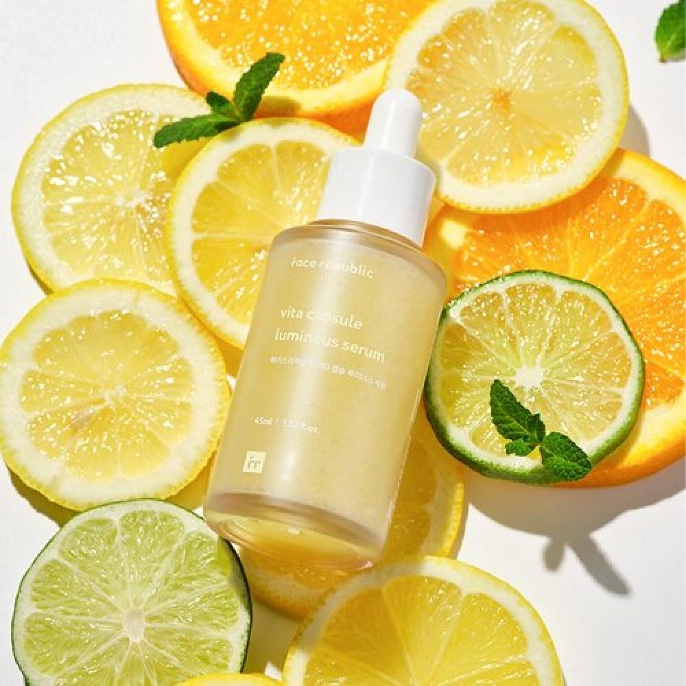 Face Republic Luminous Serum 45ml Vitamin Capsule