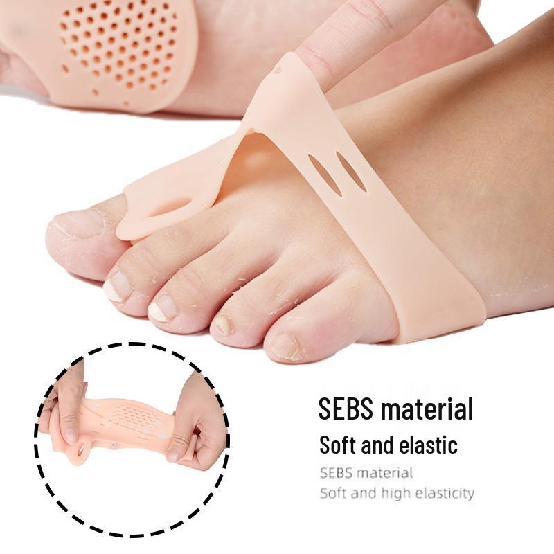 Magnetic Shock-Absorbing Silicone Toe Separator for Hallux Valgus Correction