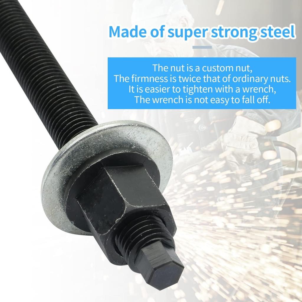 Pulley taller for Harmonic Balancer Puller Compatible Without Thrust Bearing